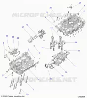 ENGINE, CRANKCASE, ALBERO MOTORE