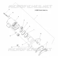 FRENO POSTERIORE CALIPER