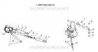 CARBURATORE MOUNTING AND POMPA DI BENZINA/LINES
