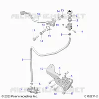 BRAKES, BRAKE PEDAL AND CILINDRO PRINCIPALE