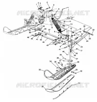 SOSPENSIONI ANTERIORI and SCIARE ULTRA RMK 0960978 (4931683168B001)