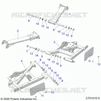 SOSPENSIONE POSTERIORE CONTROL ARMS