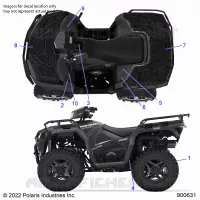 DECALSS STANDARD- A24SEZ57AG/BG (900631)