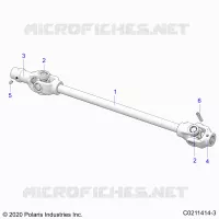 TRASMISSIONE, FRONT PROP SHAFT