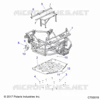CHASSIS, MAIN FRAME AND SCIARED PLATES