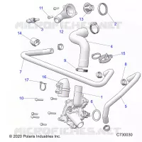 MOTORE, WATERPUMP AND BYPASS