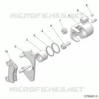 BRAKES, PINZA POSTERIORE