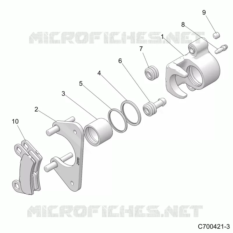BRAKES, PINZA POSTERIORE
