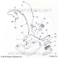 BODY, CARBURANTE LINES, EVAP