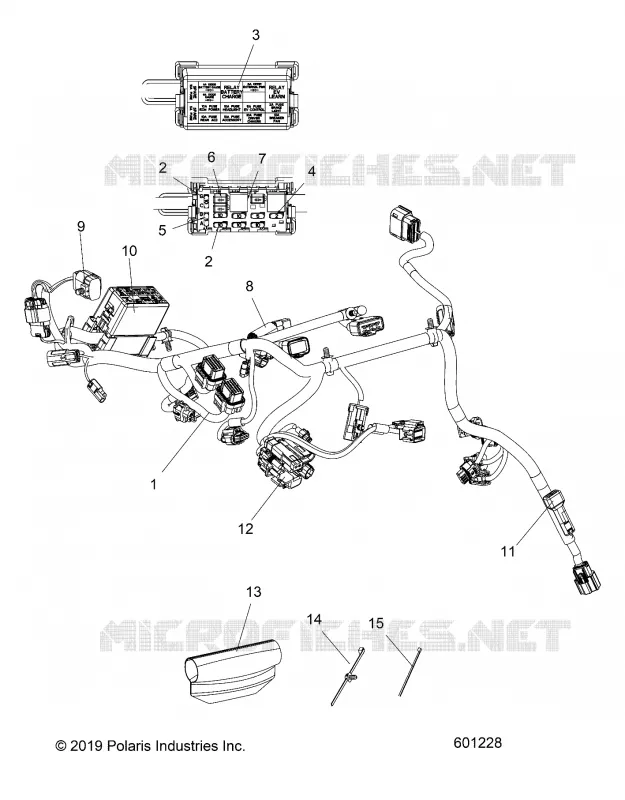 ELETTRICO, MAIN WIRE HARNESS