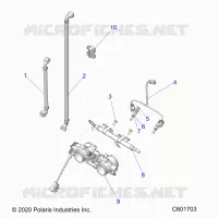 SISTEMA DI ALIMENTAZIONE CARBURANTE, RAIL, LINES AND THROTTLE BODY