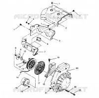 VENTILATORE HOUSING   RINCULO LITE GT 0963133 and EUROPEAN LITE GT E963133 (4933083308C010)