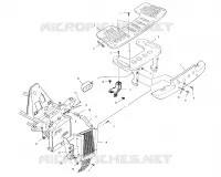 RACK ANTERIORE   PARAURTI MONTAGGIO