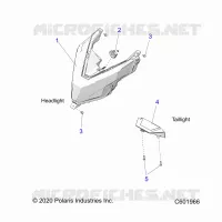 ELETTRICO, HEADLIGHT AND TAILLIGHT