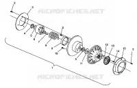FRIZIONE DRIVEN ASSEMBLY Storm 0940782 and Storm SKS 0940582 (4925032503024A)