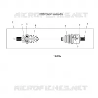 TRASMISSIONE, DRIVE SHAFT, FRONT