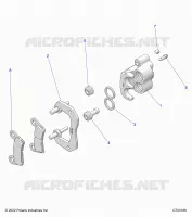 BRAKES, PINZA POSTERIORE