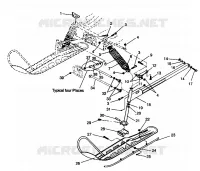 SOSPENSIONI ANTERIORI and SCIARE LITE GT 0943133 and STARLITE GT 0943127 (49250125010011)