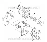 FRENO ANTERIORE MONTAGGIO 6X6 (4919811981028A)