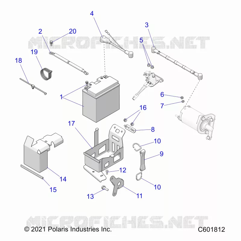 ELETTRICO, BATTERY BOX  ASM.