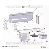 CARROZZERIA POSTERIORE CLOSEOFF, AND FENDERS