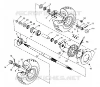 TRAZIONE POSTERIORE XPLORER 400L W969140 (4935983598C007)