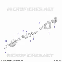 FRENO ANTERIORE CALIPER