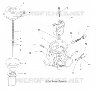 UPPER CARBURATORE