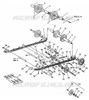 MONTAGGIO SOSPENSIONE WIDETRAK GT 0962061 and EUROPEAN WIDETRAK GT E962061 (4931623162B006)