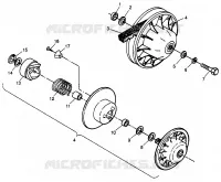 FRIZIONE DRIVEN Scrambler 400L W97BC38C (4939893989C002)