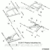 SOSPENSIONE POSTERIORE CONTROL ARMS