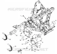 TRANSMISSIONE ANTERIORE XPLORER 300 W97CC28C (4939813981B003)