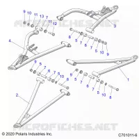 SOSPENSIONI ANTERIORI CONTROL ARMS