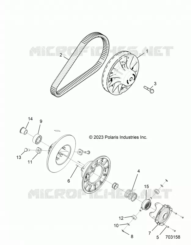 TRASMISSIONE, SECONDARY CLUTCH