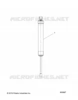 SUSPENSION, AMMORTIZZATORE POSTERIORE TRACK