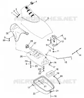 FRONT VANO SL 700 B974071, Intl. SL 700 I974071 and SL 700 D (4940874087A009)