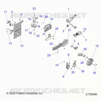 ELETTRICO WIRE HARNESS COMPONENTS, AND LICENSE PLATE