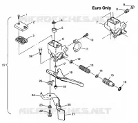 CILINDRO PRINCIPALE 600 RMK 0980958 and EUROPEAN 600 RMK E980958 (4944634463A014)