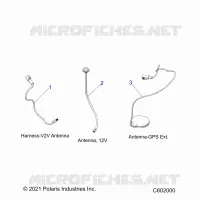 ELETTRICO, GPS HARNESS AND ANTENNA
