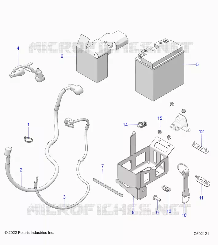 ELETTRICO, BATTERY/BOX AND CABLES