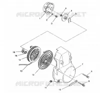 AUTOAVVOLGENTE ASSEMBLY 500 EFI / 0930674 and  500 EFI SKS / 0930574 (4922962296037A)