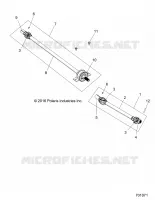 DRIVE TRAIN, FRONT PROP ALBERO
