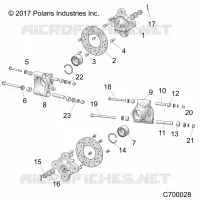 SUSPENSION, PORTAPACCHI POSTERIORE
