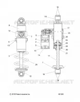 SUSPENSION, SHOCK ANTERIORE TRACK