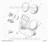ELETTRICO, DASH INSTRUMENTS AND CONTROLS