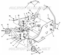 INSIEME DELLO STERZO 440 XCR 0941760 (4925182518016A)