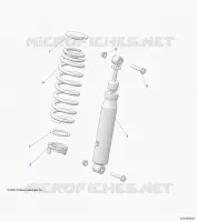 SUSPENSION, SHOCK ANTERIORE MOUNTING