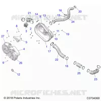 TRASMISSIONE, CLUTCH COVER AND DUCTING