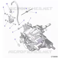 TRASMISSIONE, MAIN GEARCASE MOUNTING