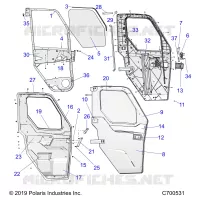 PORTE/WNDW, PREM, FRONT FULL POWER